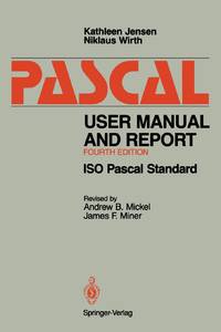Pascal User Manual and Report : ISO Pascal Standard