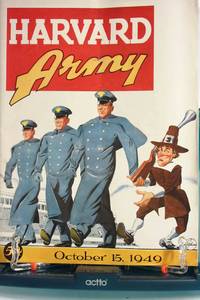 image of OCTOBER, 15 1949 HARVARD & ARMY FOOTBALL PROGRAM.