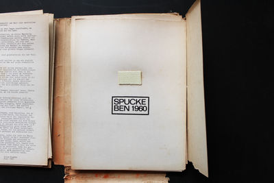 Décollage  happenings pieces musical scores / dé-coll/age/5, happenings, stücke, partituren. INCLUDES (as torso) BEUYS’ FIRST OBJECT MULTIPLE. (photo 3)