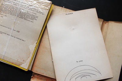 Décollage  happenings pieces musical scores / dé-coll/age/5, happenings, stücke, partituren. INCLUDES (as torso) BEUYS’ FIRST OBJECT MULTIPLE. (photo 5)