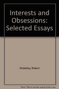 cover of Interests and Obsessions: Selected Essays