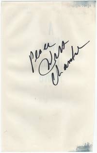 Autograph by CHAMBERLAIN, Wilt