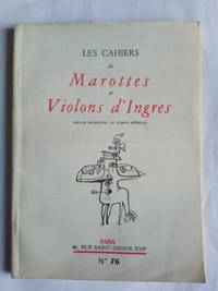Les Cahiers de Marottes Violons d'Ingres Nº 76 1967