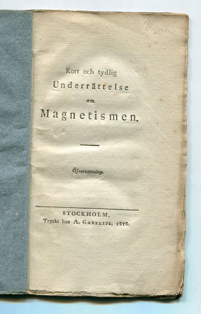 Kort och tydlig underrättelse om magnetismen.…
