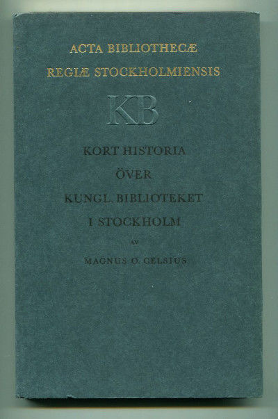 Kort historia över Kungl. biblioteket i Stockholm.