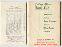 Cottage Cheese Recipe Book: Appetizers, Salads, Salad Dressings, Breads, Main Dishes, Desserts