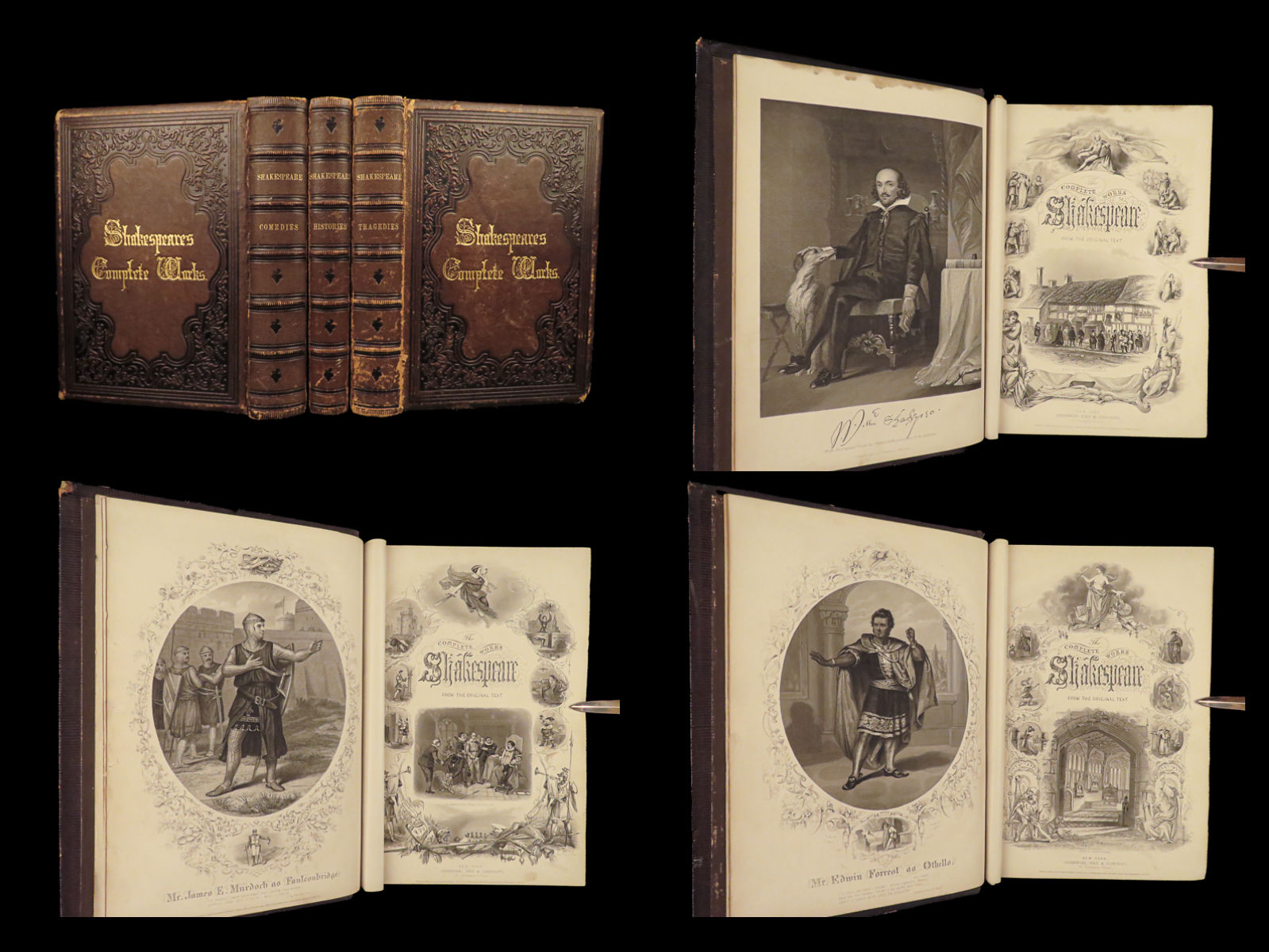 The Complete Works Shakespeare, from the Original Text: Carefully ...