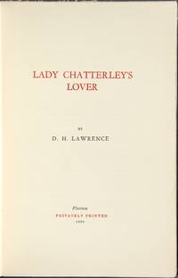 image of Lady Chatterley's lover