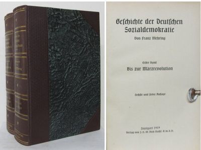Geschichte der deutschen Sozialdemokratie. 1-4.