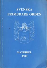 Svenska Frimurare Orden - Matrikel 1980