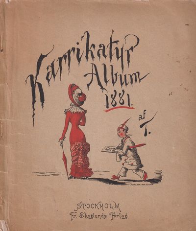 Karrikatyralbum 1881 af T.