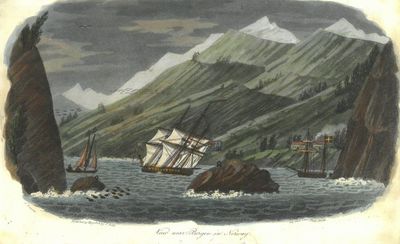 View near Bergen in Norway.