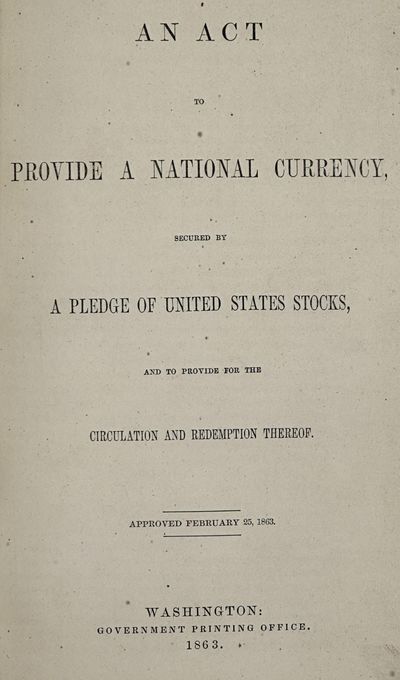 Washington, (D.C.): Government Printing Office, 1863. 7 5/8 in. 41pp. Limp green patterned cloth, st...