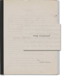 The Stranger (Original manuscript for an unpublished short story)