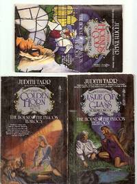 image of THE ISLE OF GLASS: VOLUME ONE OF THE HOUND AND THE FALCON TRILOGY + THE GOLDEN HORN: VOLUME TWO OF THE HOUND AND THE FALCON TRILOGY + THE HOUNDS OF GOD: VOLUME THREE OF THE HOUND AND THE FALCON TRILOGY