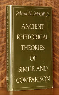 cover of ANCIENT RHETORICAL THEORIES OF SIMILE AND COMPARISON