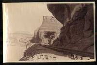 The Half Tunnel, Canon of Grand River. R.G.W. RY. (Rio Grand Western Railway)