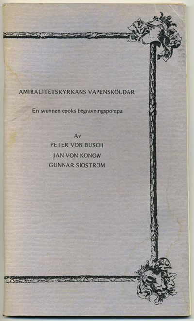 Amiralitetskyrkans vapensköldar. En svunnen epoks…
