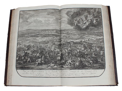 Histoire Militaire du Prince Eugene de Savoye, du Prince et Duc de Marlborough, et du Prince de Nassau-Frise. Ou l'on trouve un détail des Principales Actions de la dernière Guerre, & des Batailles & Sieges commandez par ces trois Généraux. Enrichie ... - [THE CLIMAX OF THE AUSTRIAN ARMY] (photo 2)