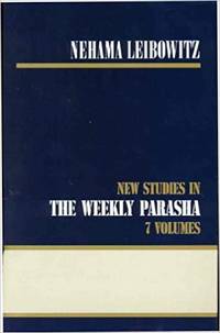 cover of New Studies in the Weekly Parasha