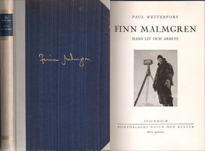 FINN MALMGREN. Hans liv och arbete.