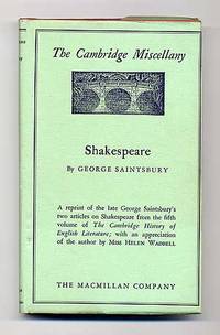 Shakespeare by George SAINTSBURY - First Edition - 1934 - from Between the Covers- Rare Books, Inc. ABAA (SKU: 274445)