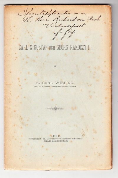Carl X Gustaf och Georg Rakoczy II. Ak. avh.