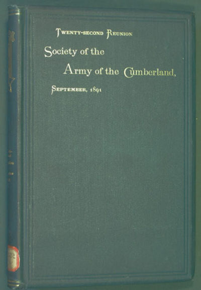 Cincinnati: Robert Clarke, 1892. First edition. Cloth. A very good or better copy with the bookplate...