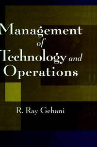 Management of Technology and Operations