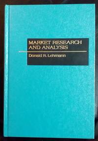 cover of Market Research and Analysis