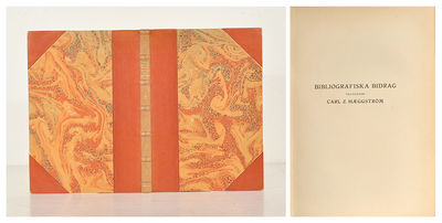 Bibliografiska bidrag tillägnade Carl Z.…