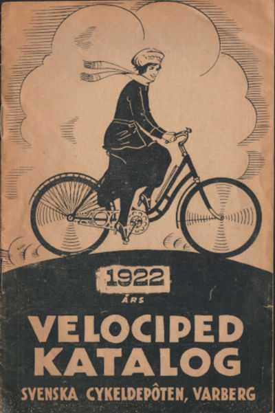 1922 ÅRS VELOCIPED- OCH MOTORCYKELKATALOG FRÅN…