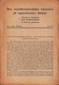 Den socialdemokratiska vänstern på oppositionens…