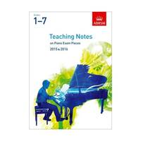 ABRSM Teaching Notes On Piano Exam Pieces 2015 - 2016 (Grades 1–7) (Piano / Instrumental Tutor)