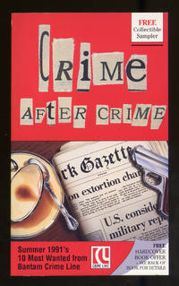 Crime After Crime: Summer 1991's 10 Most Wanted From Bantam Crime Line