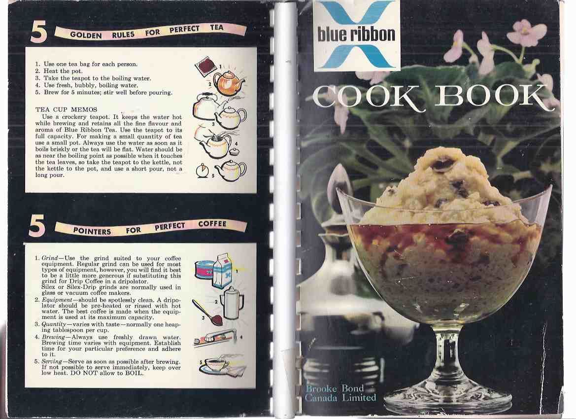 Blue Ribbon Cook Book The 29th Edition ( Cook Book / Cooking / Recipes