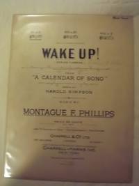 Wake Up! (Spring Flowers) by Simpson, Harold and Phillips, Montague - 1913