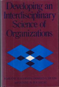 cover of Developing An Interdisciplinary Science Of Organizations