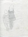 Four Signed Letters [ALS/TLS] with Original Pencil Drawing, 1920-21