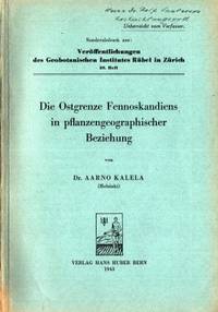 Die Ostgrenze Fennoskandiens in pflanzengeographischer Beziehung. (photo 1)