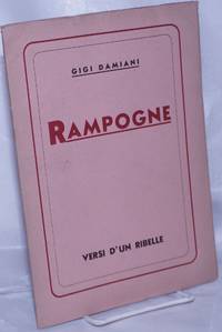 image of Rampogne: Versi d'un ribelle