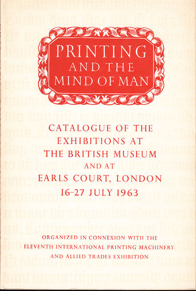 Printing and The Mind of Man. Catalogue of the…