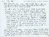 ALS Ariel Reynolds Parkinson to her husband Thomas Parkinson, July 11, 1978. RE: week spent in Idaho, LA County Museum.