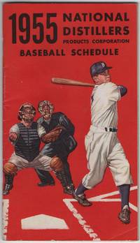 image of 1955 National Distillers Products Corporation Baseball Schedule