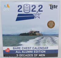 cover of 2022 Bare Chest Calendar: All Alumni Edition, 3 Decades of Men, Shot on Alcatraz Island
