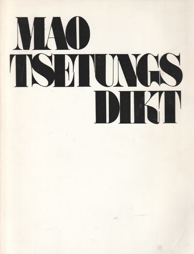 Mao Tsetungs dikt