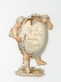 Headless Baby Hatch's from Egg Christmas Greeting Tuck - Polite Regards