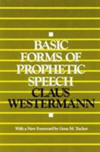 Basic Forms of Prophetic Speech