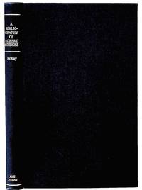 A bibliography of Robert Bridges