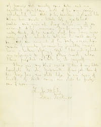 Autograph Letter, Signed (“Geo. Ticknor”) to Mr. [James S.] Wadsworth, concerning a place at school for Wadsworth’s son Charlie or “Tick”